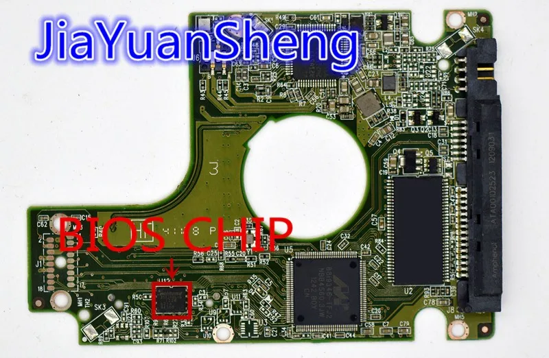 Печатная плата Western Digital для жесткого диска/2060-771823-000 REV A , 2060-771823-000 REV P1 / 771823-200 , 771823-300 WD10JPVT
Печатная плата Western Digital для жесткого диска/2060-771823-000 REV A , 2060-771823-000 REV P1 / 771823-200 , 771823-300 WD10JPVT