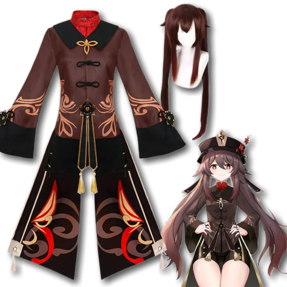 Genshin Impact Hutao Cosplay Femme Halloween Costume Anime Clothes For Women Disfraz Mujer Adulta For Adults Ropa Para Mujeres
Genshin Impact Hutao Cosplay Femme Halloween Costume Anime Clothes For Women Disfraz Mujer Adulta For Adults Ropa Para Mujeres