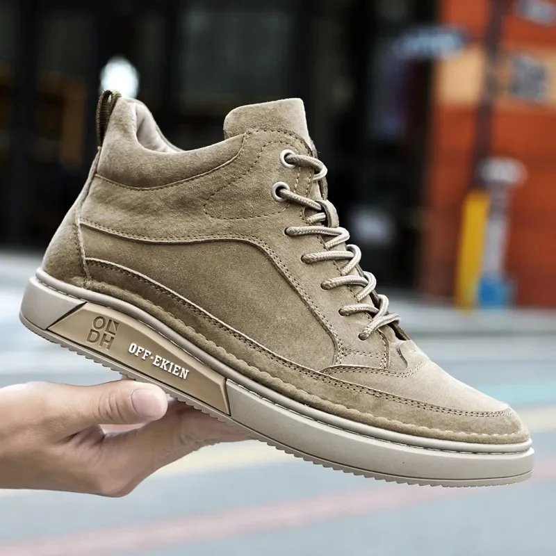 Winter Snow Boots Retro Desert Boots Men Shoes High Top Sneakers Casual Shoes Fashion Men Plush Warm High Quality Cowboy Boots
Winter Snow Boots Retro Desert Boots Men Shoes High Top Sneakers Casual Shoes Fashion Men Plush Warm High Quality Cowboy Boots