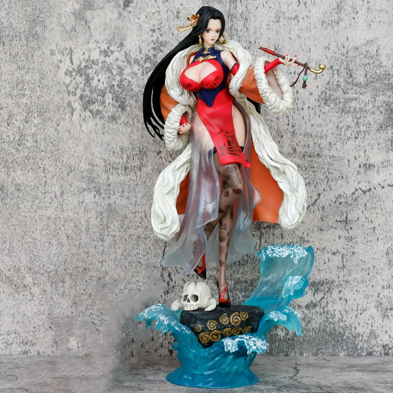 Anime One Piece Ghosts Island Boa Hancock China Dress Ver. GK PVC Action Figure Statue Collectible Model Toys Doll Gifts 36cm
Anime One Piece Ghosts Island Boa Hancock China Dress Ver. GK PVC Action Figure Statue Collectible Model Toys Doll Gifts 36cm