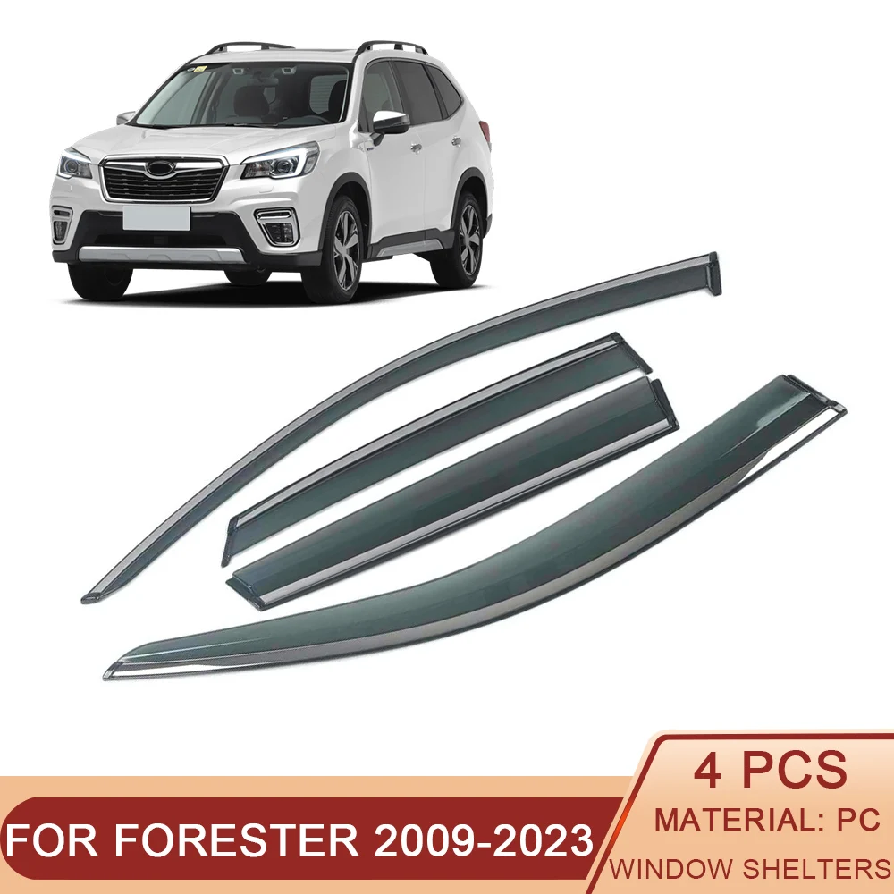 For SUBARU Forester 2009-2023 Car Window Sun Rain Shade Visors Shield Awnings Shelter Protector Cover Trim Frame Sticker
For SUBARU Forester 2009-2023 Car Window Sun Rain Shade Visors Shield Awnings Shelter Protector Cover Trim Frame Sticker