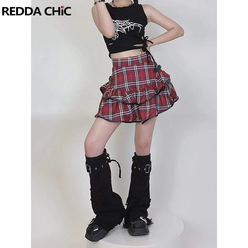 

REDDACHiC Women Star Stitch Denim Leg Warmers Vintage Black Raw Edge Bandage Knee Long Socks Gothic Boots Cover Y2k Streetwear