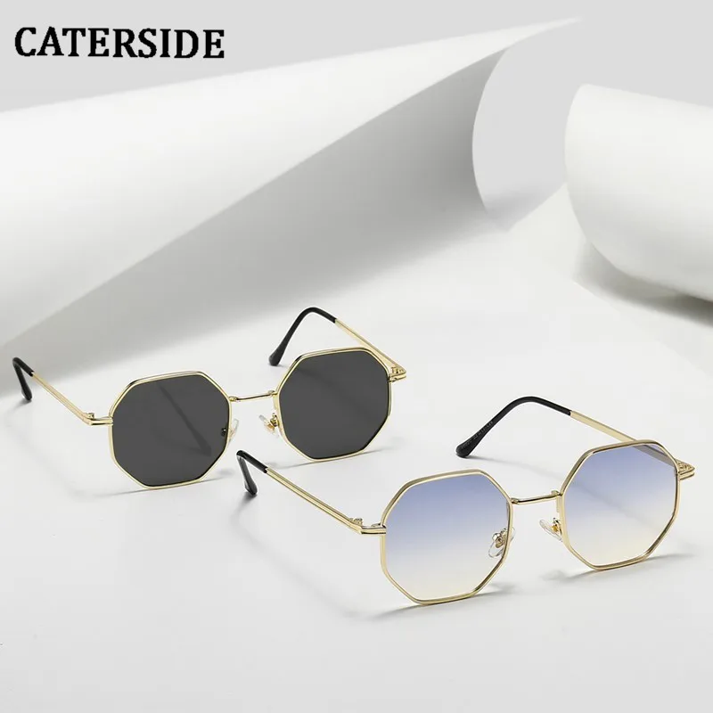 Компактные винтажные многоугольные солнцезащитные очки CATERSIDE, мужские и женские роскошные брендовые Восьмиугольные металлические очки, солнцезащитные очки для вождения для женщин
Компактные винтажные многоугольные солнцезащитные очки CATERSIDE, мужские и женские роскошные брендовые Восьмиугольные металлические очки, солнцезащитные очки для вождения для женщин