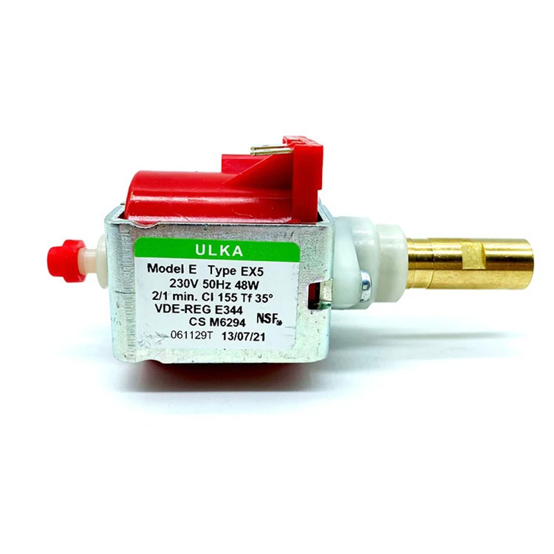 Ulka EX5 230V 24V Electromagnetic Pump Coffee Machine Medical Equipment Cleaning Machine Electromagnetic Pump
Ulka EX5 230V 24V Electromagnetic Pump Coffee Machine Medical Equipment Cleaning Machine Electromagnetic Pump