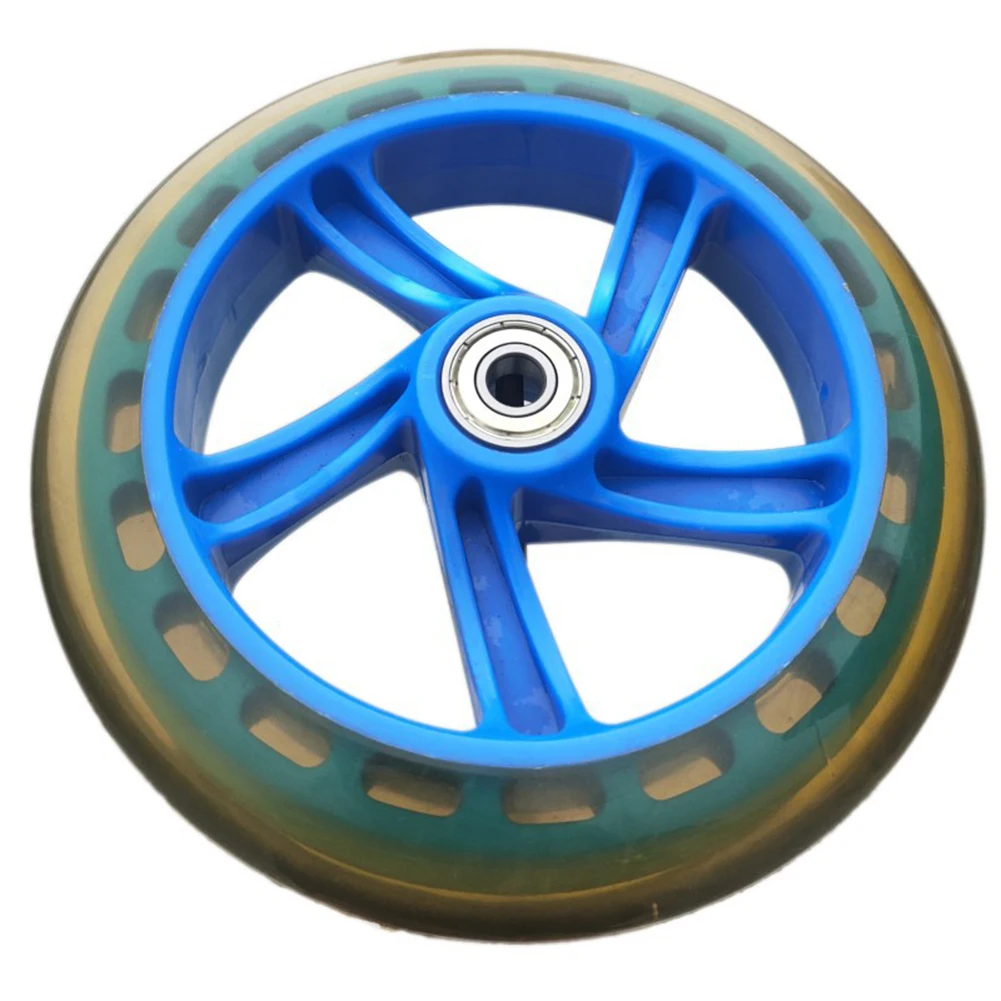 1pc Scooter Wheel 6 Inch Universal Wheels Replacement Push/Kick/Stunt Scooter Wheelchair Front Wheels With Bearing 145mm No Slip
1pc Scooter Wheel 6 Inch Universal Wheels Replacement Push/Kick/Stunt Scooter Wheelchair Front Wheels With Bearing 145mm No Slip