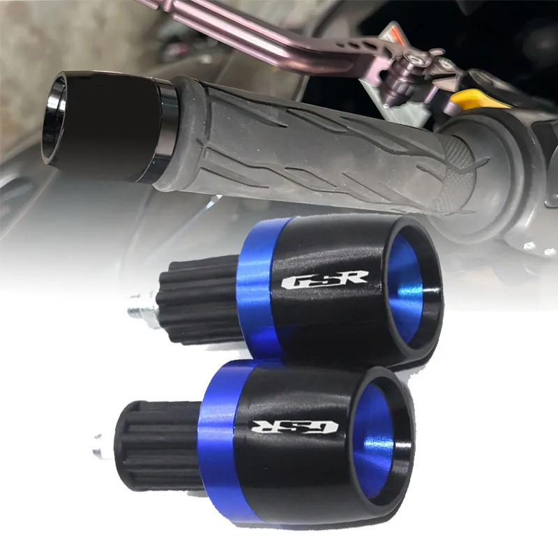 

For SUZUKI GSR 600 400 750 GSR750 GSR600 GSR400 GSX-S 750 2011 7/8" 22MM Motorcycle Handlebar Grips Slider Cap Plug Hand Bar End