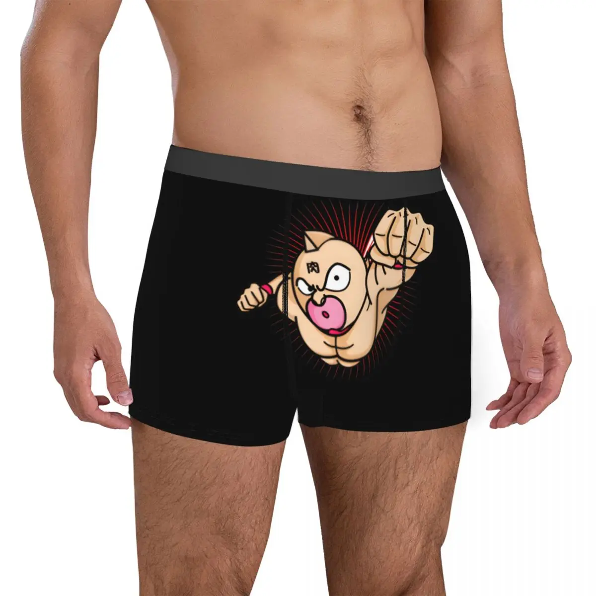 Экзотические мужские трусы-боксеры Nisei Muscle Kinnikuman, милые классические, распродажа, нижнее белье, Осеннее пригодное для носки, креативное саркастическое
Экзотические мужские трусы-боксеры Nisei Muscle Kinnikuman, милые классические, распродажа, нижнее белье, Осеннее пригодное для носки, креативное саркастическое