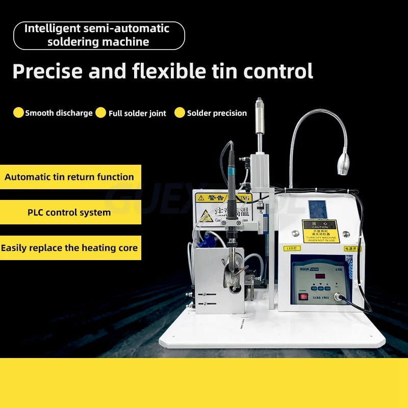 Semi-automatic Soldering Machine Pedal Type Circuit Board Switch Soldering Wire Aviation Head Spot Welding Soldering
Semi-automatic Soldering Machine Pedal Type Circuit Board Switch Soldering Wire Aviation Head Spot Welding Soldering