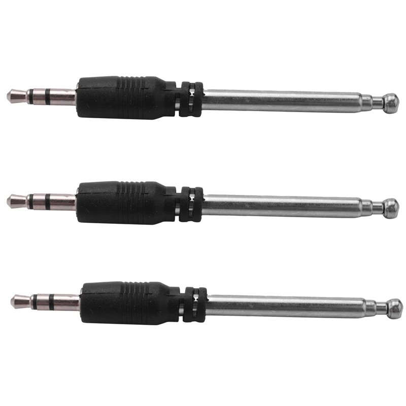 3X Radio Antenna 3.5Mm 4 Sections Telescopic FM Antenna Radio For Mobile Cell Phone Mp3 Mp4 Audio Equipment
3X Radio Antenna 3.5Mm 4 Sections Telescopic FM Antenna Radio For Mobile Cell Phone Mp3 Mp4 Audio Equipment
