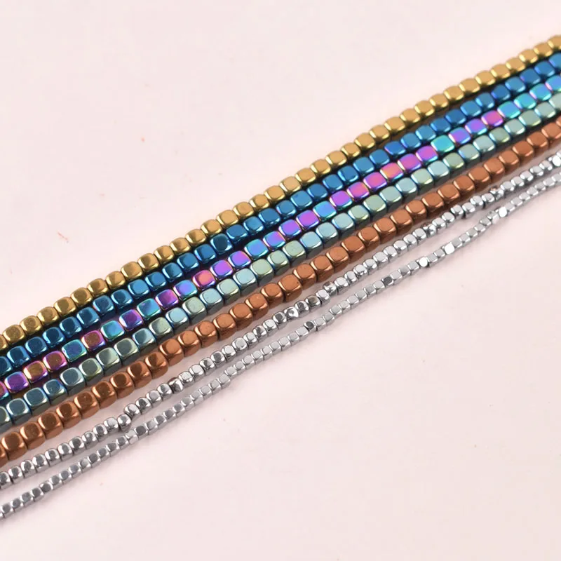 1/2/3/4mm Natural Stone Hematite Beads Rounded Square Shape Loose Beads For Jewelry Making Diy Bracelet Retention Color
1/2/3/4mm Natural Stone Hematite Beads Rounded Square Shape Loose Beads For Jewelry Making Diy Bracelet Retention Color