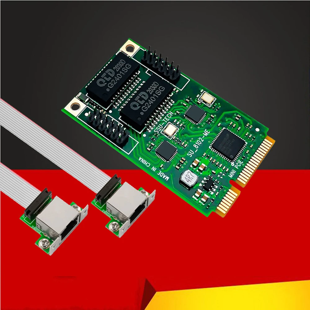

Сетевая карта RJ45 LAN Gigabit Ethernet Mini PCI Express PCIE Gigabit сетевой адаптер COM порт RJ45 для чипа ASM1182e карты 1000M