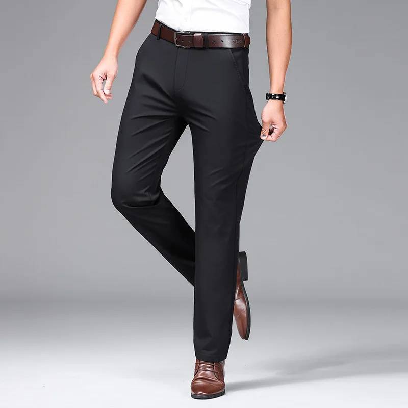 New Men Slim-fit Spring And Autumn Straight Pants Causal Business Formal Dress Suit Male Long Office Trousers
New Men Slim-fit Spring And Autumn Straight Pants Causal Business Formal Dress Suit Male Long Office Trousers