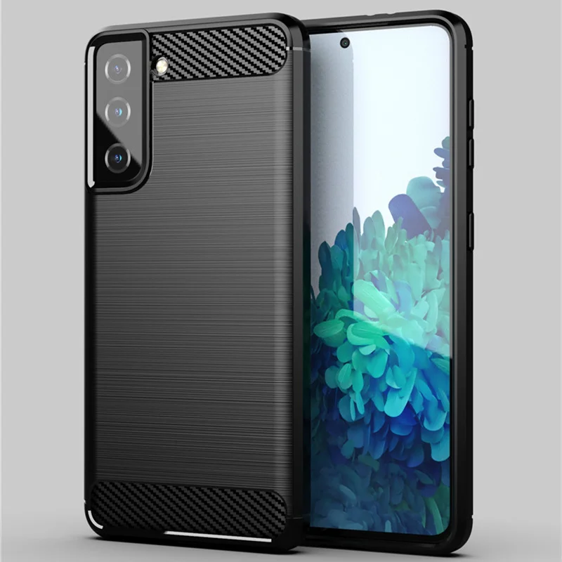 Силиконовый чехол для Samsung Galaxy S21, чехол для Samsung S21, чехол из углеродного волокна, противоударный защитный бампер для телефона Samsung S21
Силиконовый чехол для Samsung Galaxy S21, чехол для Samsung S21, чехол из углеродного волокна, противоударный защитный бампер для телефона Samsung S21