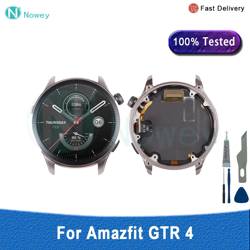 

Original AMOLED For Huami Amazfit GTR 4 A2165 A2166 LCD Display Touch Screen Digitizer Assembly For Amazfit GTR 4 GTR4