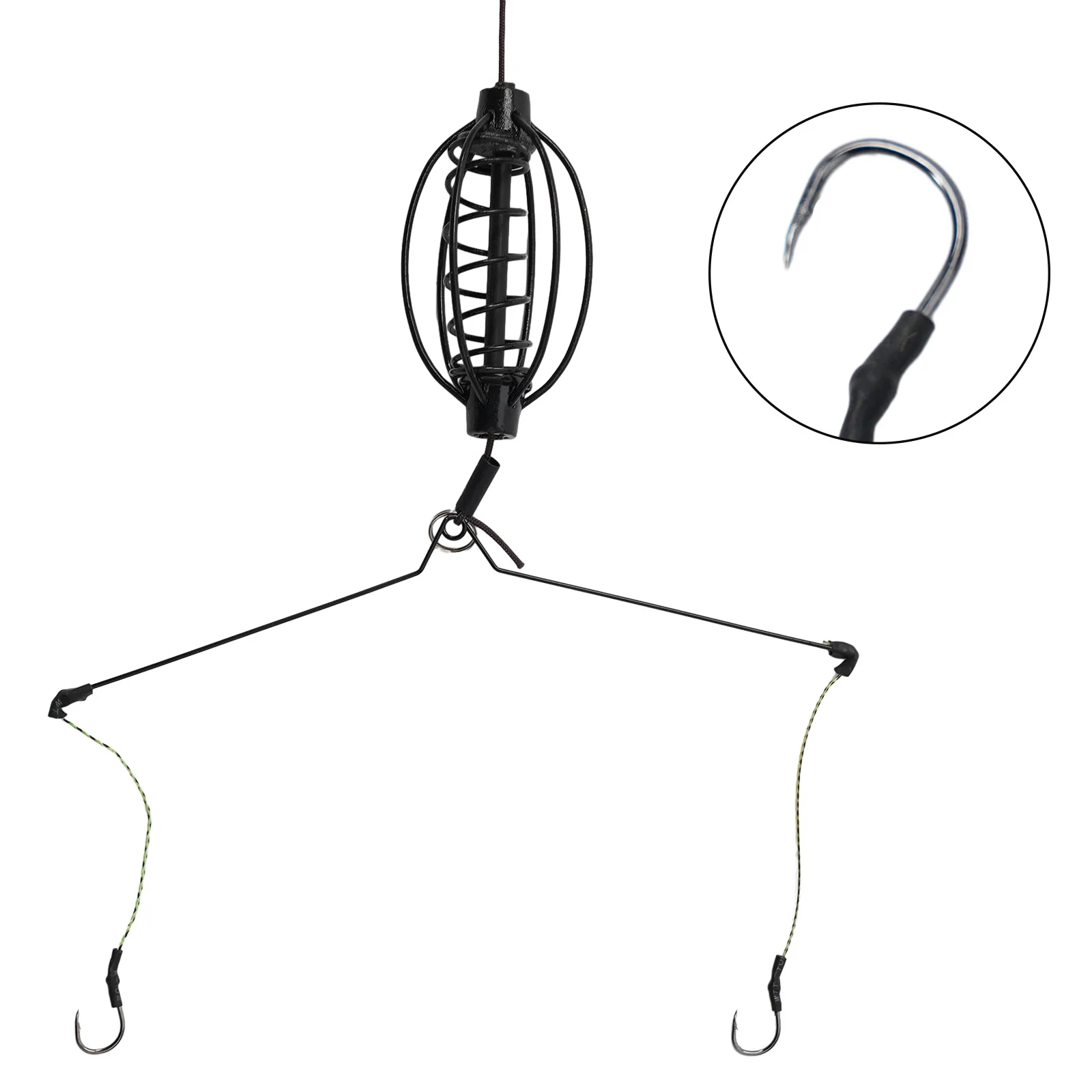 Hook Rig Set Bait Cage 15g/20g/25g/30g/35g/40g Bait Feeder For Long-range Throw Hook Rig Set Feeders High Quality
Hook Rig Set Bait Cage 15g/20g/25g/30g/35g/40g Bait Feeder For Long-range Throw Hook Rig Set Feeders High Quality