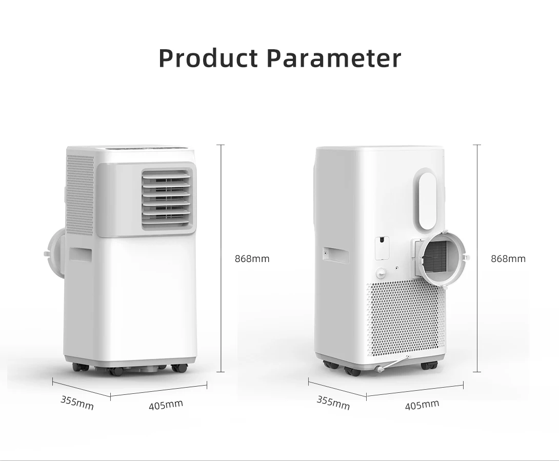 8000 BTU Portable Cooling Heating Mobile AC Hotel Room Air Conditioner for Household 8000 BTU Portable Cooling Heating Mobile AC Hotel Room Air Conditioner for Household