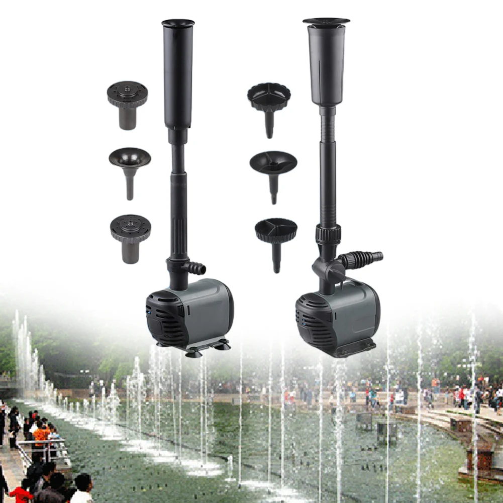 1000P 2000P Versatile Adjustable Fountain Pump Three Modes Water Fountain Pump Adjustable Flow (Water Lift 1meter )
1000P 2000P Versatile Adjustable Fountain Pump Three Modes Water Fountain Pump Adjustable Flow (Water Lift 1meter )