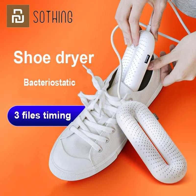 Youpin Sothing Shoes Dryer Portable Shoe Dryer Sterilization Constant Temperature Electric Drying Deodorizat Dehumidification
Youpin Sothing Shoes Dryer Portable Shoe Dryer Sterilization Constant Temperature Electric Drying Deodorizat Dehumidification