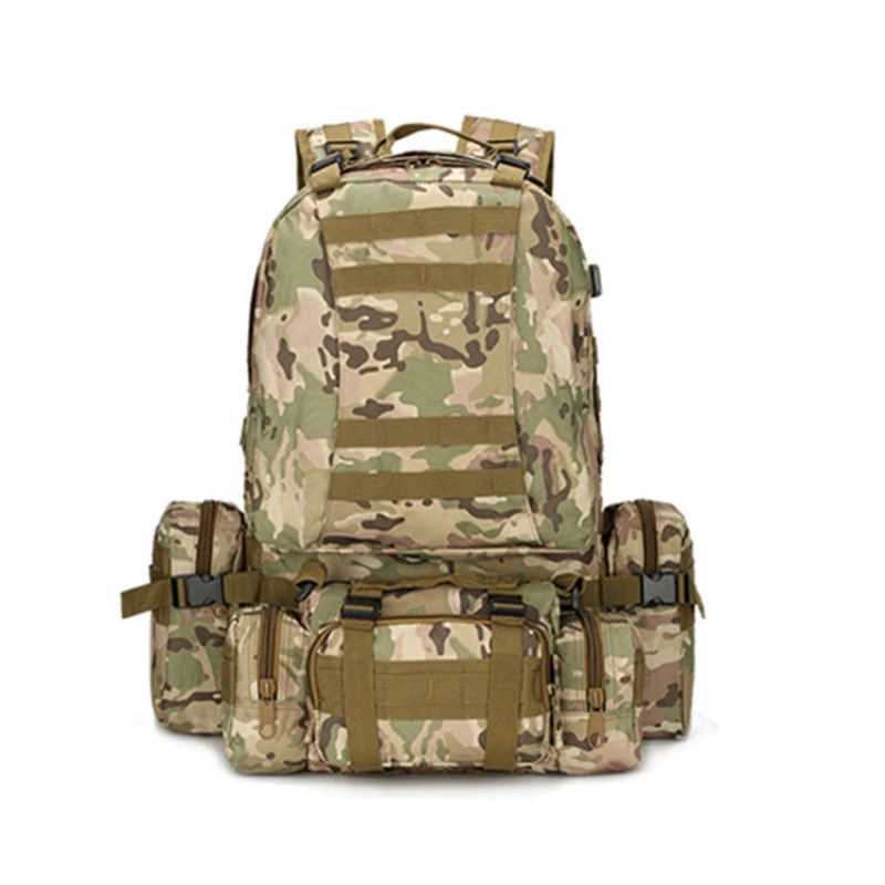 50L Tactical Backpack 4 in 1 Military Bags Army Rucksack Backpack Molle Outdoor Sport Bag Men Camping Hiking Travel Climbing Bag
50L Tactical Backpack 4 in 1 Military Bags Army Rucksack Backpack Molle Outdoor Sport Bag Men Camping Hiking Travel Climbing Bag