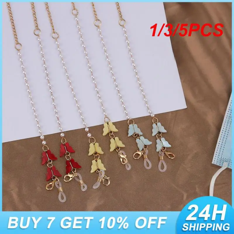 1/3/5PCS New Eyeglasses Chains Butterfly Spider Mask Hanging Rope Colorful Mask Chain Fashion Sunglasses Accessory Party Gift 
1/3/5PCS New Eyeglasses Chains Butterfly Spider Mask Hanging Rope Colorful Mask Chain Fashion Sunglasses Accessory Party Gift