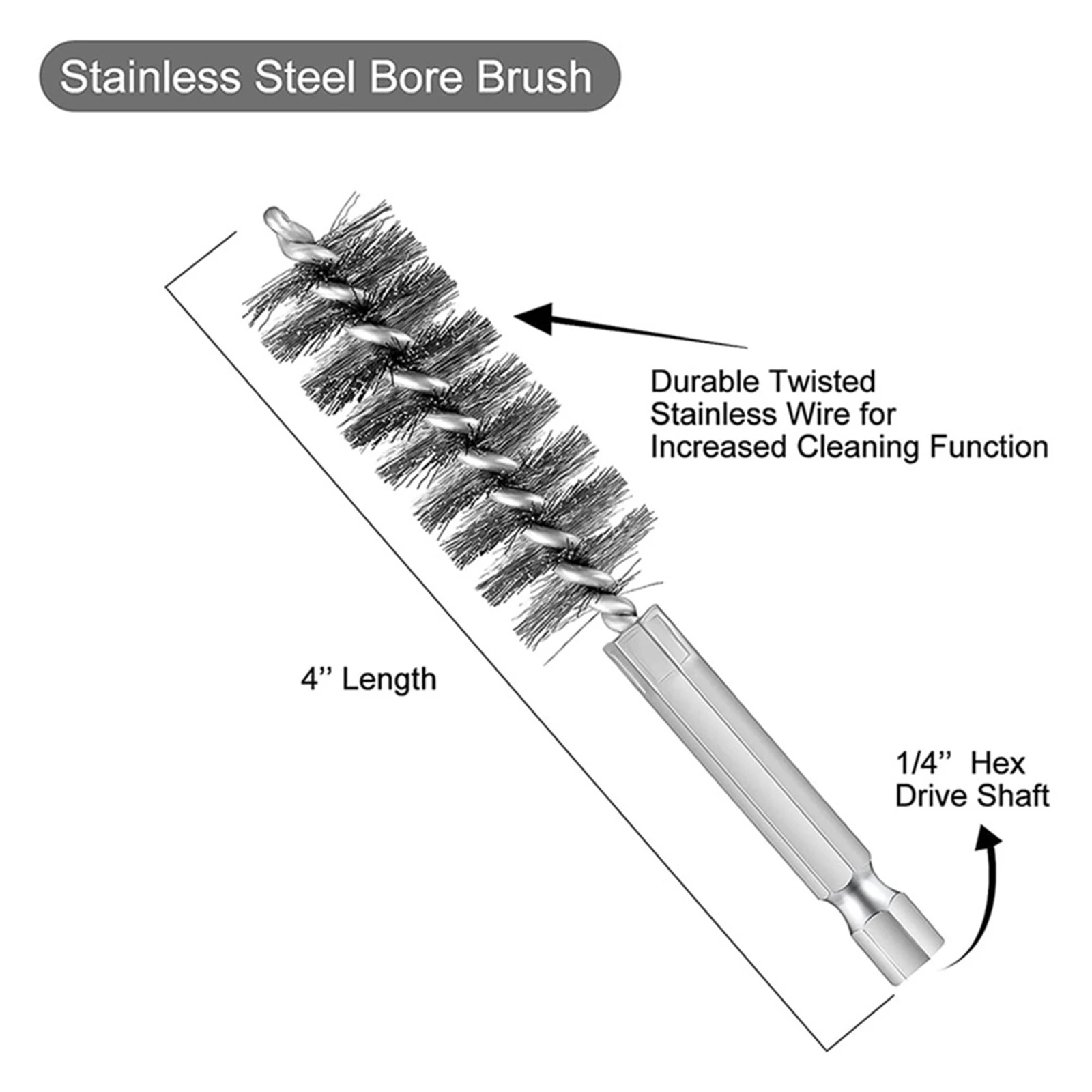 Brand New Drilling Brushes Wire Cleaning 6pcs/Set For Impact Drill Multi Specifications Rust Tool Stainless Steel
Brand New Drilling Brushes Wire Cleaning 6pcs/Set For Impact Drill Multi Specifications Rust Tool Stainless Steel