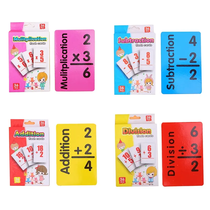 Montessori Learning Cards Math Toys Education Flash Card Addition Subtraction Multiplication Division Arithmetic Toy Kids Toys
Montessori Learning Cards Math Toys Education Flash Card Addition Subtraction Multiplication Division Arithmetic Toy Kids Toys
