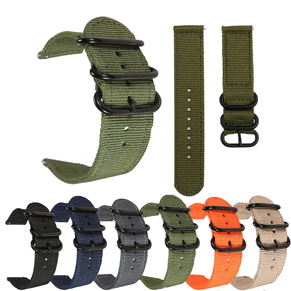 

22mm 20mm Nylon Watch Band For Huawei Watch GT 2 3 Runner 46mm 42mm 2E GT3 GT2 Pro Wrist Straps Watchband Honor Magic 2 Bracelet