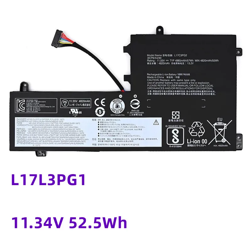 Аккумулятор L17L3PG1 52,5 Втч для ноутбука Lenovo Legion Y530 Y530-15ICH Y7000 Y7000P L17C3PG1 L17C3PG2 L17M3PG1 L17M3PG3
Аккумулятор L17L3PG1 52,5 Втч для ноутбука Lenovo Legion Y530 Y530-15ICH Y7000 Y7000P L17C3PG1 L17C3PG2 L17M3PG1 L17M3PG3