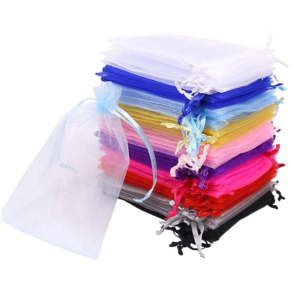 Organza Drawstring Bags Transparent Plain Color Jewelry Storage Pouches Gift Packing Bags 100Pcs ( Ten Mixed Colors Delivery )
Organza Drawstring Bags Transparent Plain Color Jewelry Storage Pouches Gift Packing Bags 100Pcs ( Ten Mixed Colors Delivery )