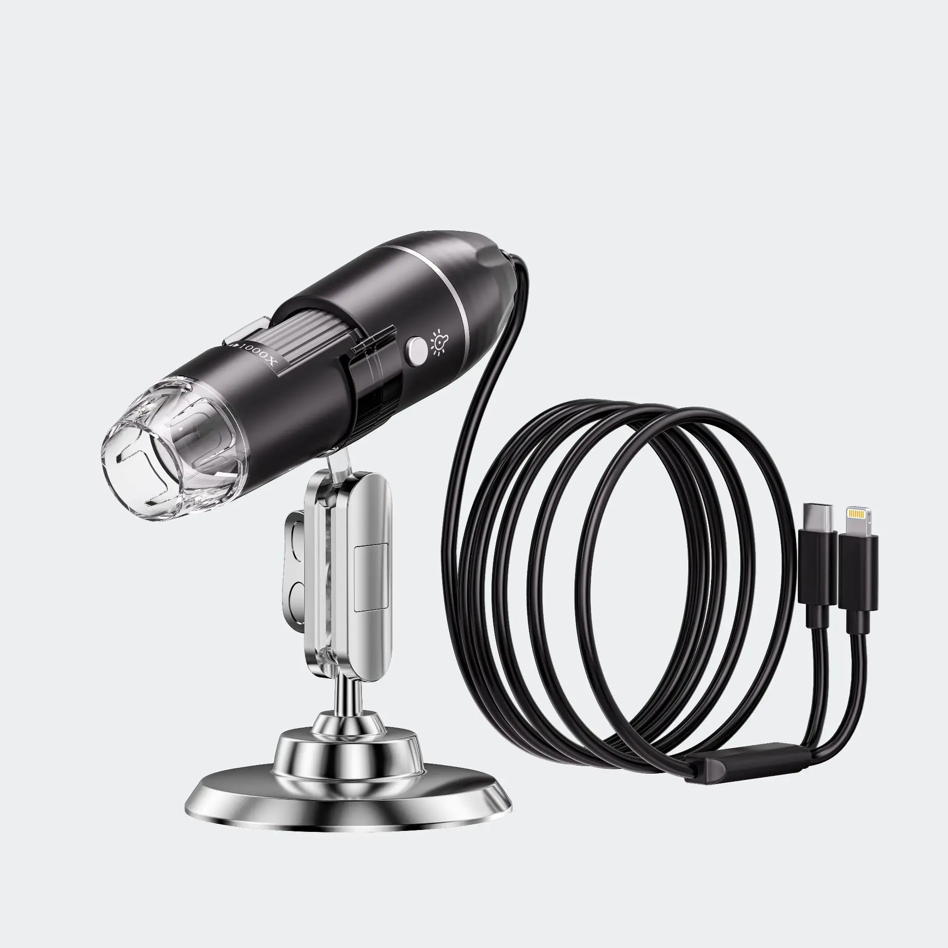 

2MP 2In1 For Android ISO 1000x /1600x OTG USB Digital Microscope Camera Handheld Endoscope CMOS Borescope Inspection Otoscope