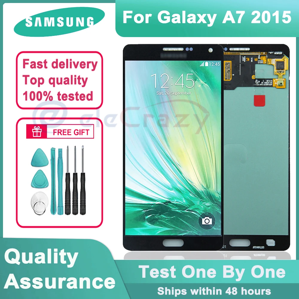 5.5" Original LCD Display for Samsung Galaxy A7 2015 A700 A700H A700F A700S LCD touch screen assembly For Galaxy A7 2015 Display
5.5" Original LCD Display for Samsung Galaxy A7 2015 A700 A700H A700F A700S LCD touch screen assembly For Galaxy A7 2015 Display