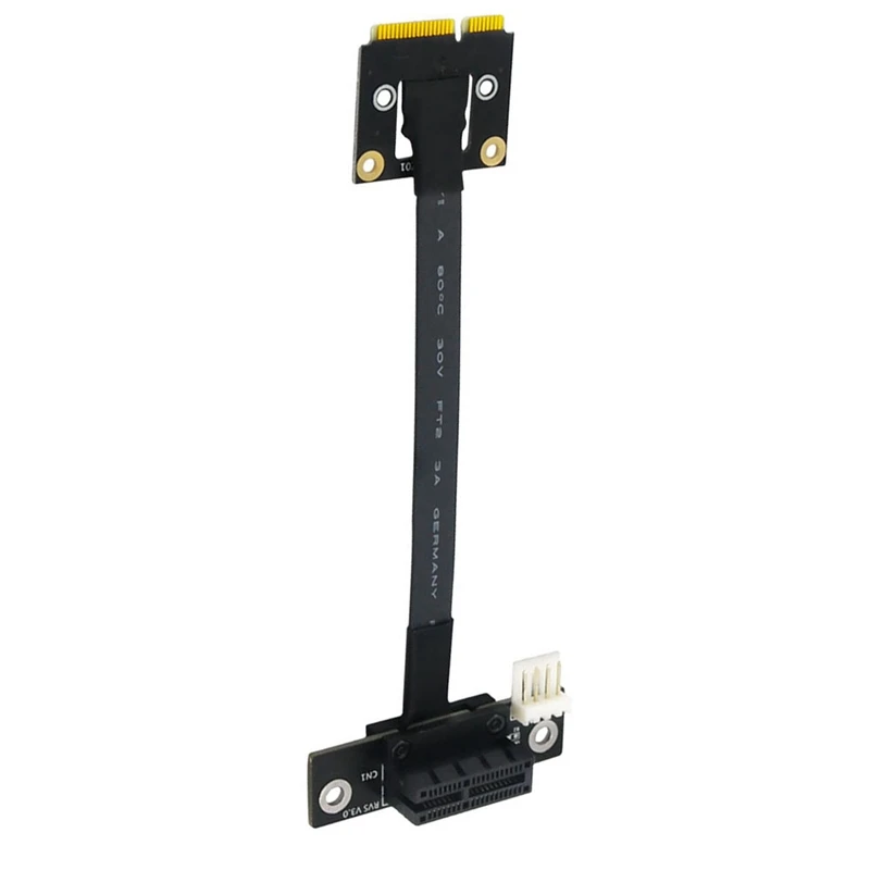 Mini Pcie To PCI-E 1X 270 Degree Adapter Cable 20Cm PCIE3.0 Extension Cable With 4Pin To SATA Power Cable For GPU
Mini Pcie To PCI-E 1X 270 Degree Adapter Cable 20Cm PCIE3.0 Extension Cable With 4Pin To SATA Power Cable For GPU