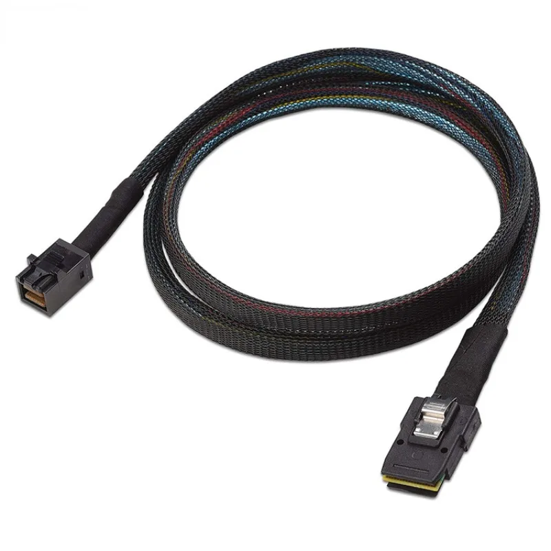 

12G Mini SAS 8643 до SFF 8087 HD Встроенный кабель для передачи данных Mini-sas HD SFF-8643 жесткий диск для сервера данных 100 Ом кабель