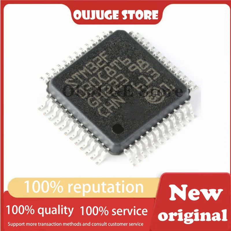 1pcs/lot New original STM32F030C8T6 LQFP-48(7x7) Microcontroller Units (MCUs/MPUs/SOCs) ROHS
1pcs/lot New original STM32F030C8T6 LQFP-48(7x7) Microcontroller Units (MCUs/MPUs/SOCs) ROHS