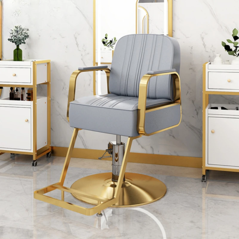 Gold Hairdressing Barber Chairs Professional Swivel Recliner Ergonomic Barber Chairs Pedicure Sillas Salon Furniture MR50BC
Gold Hairdressing Barber Chairs Professional Swivel Recliner Ergonomic Barber Chairs Pedicure Sillas Salon Furniture MR50BC