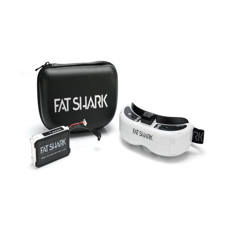 

FatShark Dominator HDO 2 1280x960 OLED Display 46 Degree Field Of View 4:3/16:9 Video Headset FPV Goggles for FPV Racing Drone