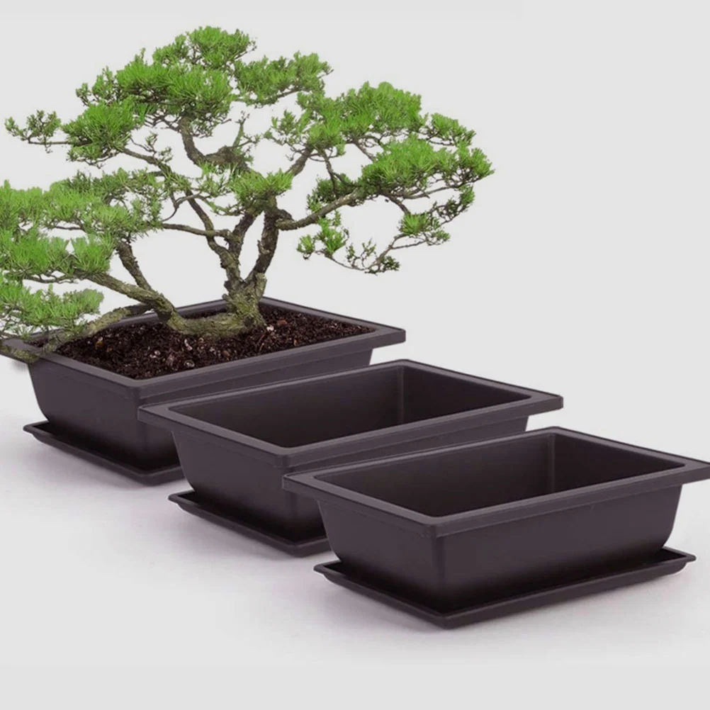 Office Accessories Home Gardening Pot Flower Planting Container Bonsai Rectangular Flowerpot Holder Plastic
Office Accessories Home Gardening Pot Flower Planting Container Bonsai Rectangular Flowerpot Holder Plastic