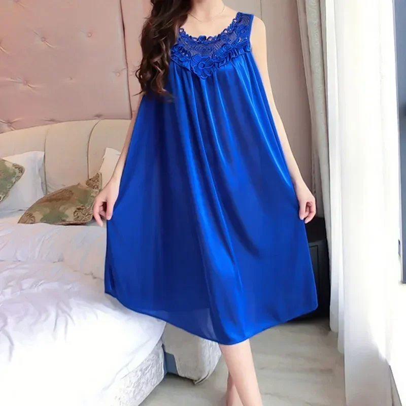 Женское нижнее белье, свободная Пижама, женская домашняя ночная рубашка, женская одежда, кружевная атласная пикантная Одежда большого размера, женская пижама
Женское нижнее белье, свободная Пижама, женская домашняя ночная рубашка, женская одежда, кружевная атласная пикантная Одежда большого размера, женская пижама