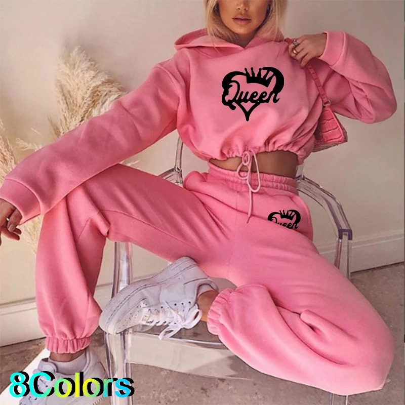 Fashion Women Hooded Tracksuit Sports 2 Pieces Set Outfits Sweatshirts Pullover Hoodies Pants Suit Home Sweatpants Trousers
Fashion Women Hooded Tracksuit Sports 2 Pieces Set Outfits Sweatshirts Pullover Hoodies Pants Suit Home Sweatpants Trousers
