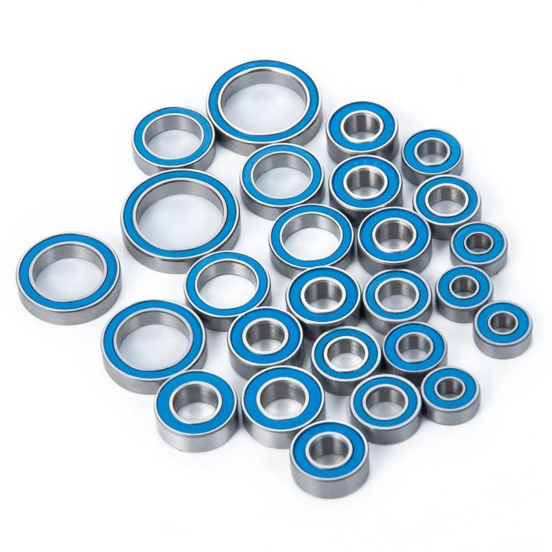 

26PCS Rubber Sealed Ball Bearing Kit For 1/10 Traxxas TRX-4 TRX4 RC Crawler Car Upgrade Parts Accessories