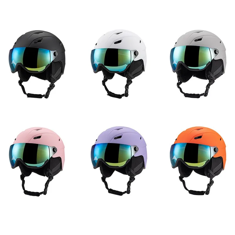 

Ski Helmet Integrally Molded PC EPS High Quality Snow Helmets Men Women Ski Skateboard Snowboard Motorcycle Snowmobile Helmet