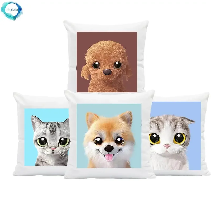 45X45CM Cute Cat Pet Pillowcase Birthday Gift Festive Pillowcase Living Room Sofa Cushion Cover Decorative Pillowcase
45X45CM Cute Cat Pet Pillowcase Birthday Gift Festive Pillowcase Living Room Sofa Cushion Cover Decorative Pillowcase