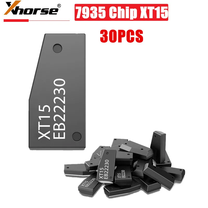 Транспондер Xhorse VVDI 7935 Chip XT15 Copy 7935 для VVDI2 VVDI Mini Key Tool Max и Key Tool Plus, 30 шт.
Транспондер Xhorse VVDI 7935 Chip XT15 Copy 7935 для VVDI2 VVDI Mini Key Tool Max и Key Tool Plus, 30 шт.