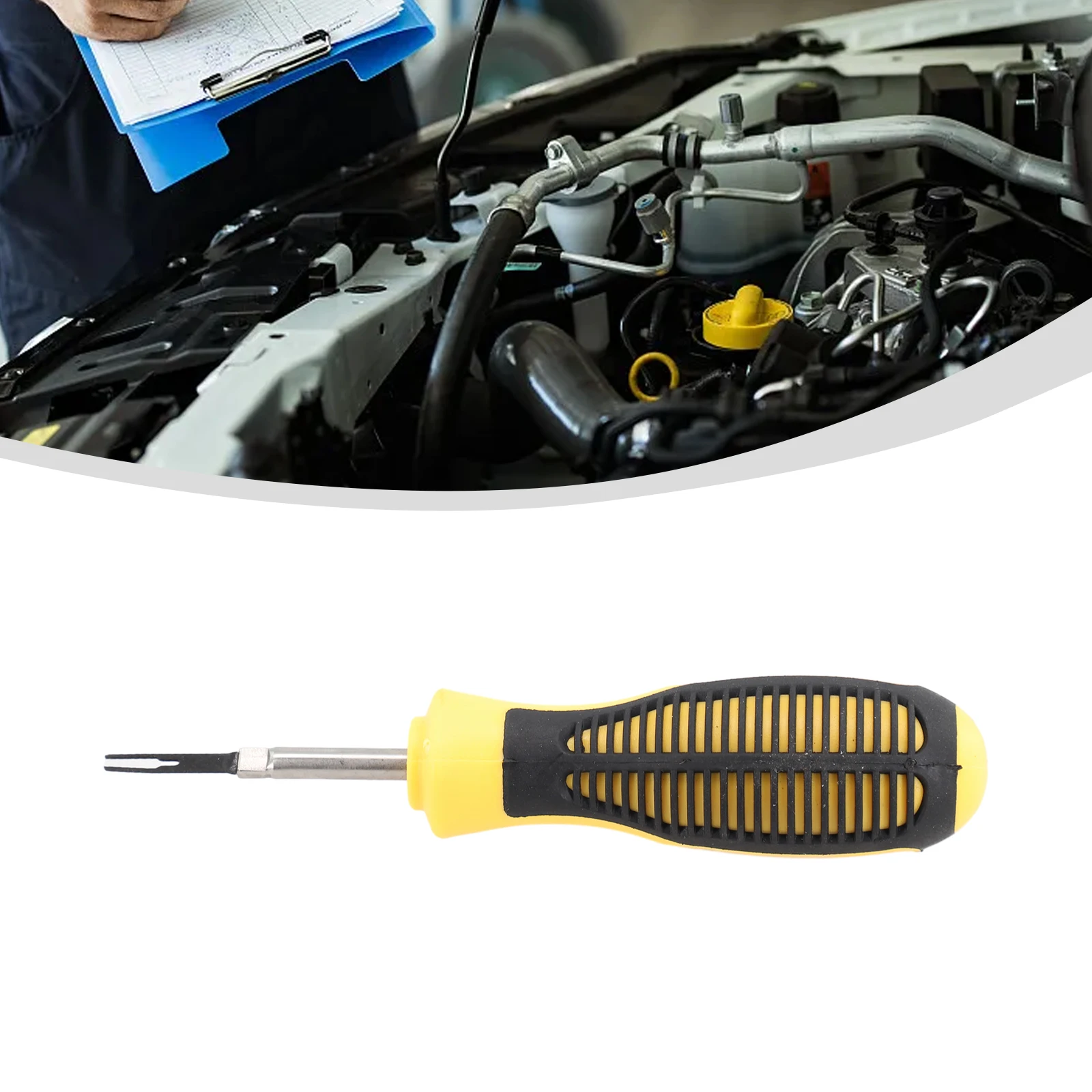 Durable Car Terminal Removal Tool Stianless Steel Construction for Long lasting Performance Simplify Wire Removal
Durable Car Terminal Removal Tool Stianless Steel Construction for Long lasting Performance Simplify Wire Removal
