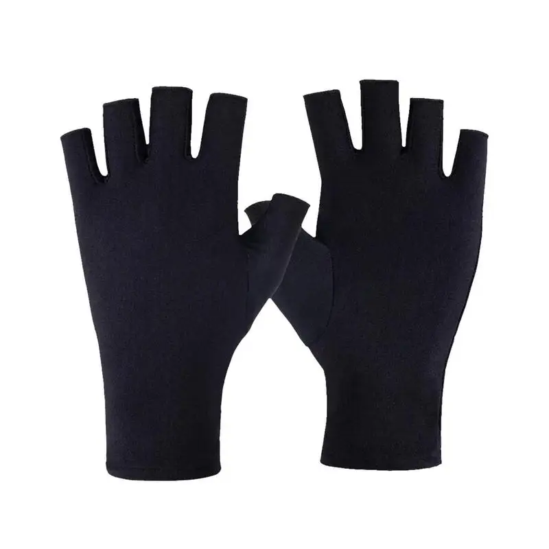 Nail Art UV Protection Glove Breathable Fingerless Fiber Cotton Nail Art Lamp Gloves Nail Art Home Salon Tools For Women Girls
Nail Art UV Protection Glove Breathable Fingerless Fiber Cotton Nail Art Lamp Gloves Nail Art Home Salon Tools For Women Girls
