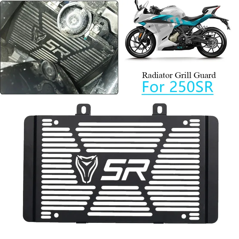 

Fit For CFMOTO CF 250SR SR250 250 SR 250 CF250SR Motorcycle Radiator Grille Guard Protector Grill Protective Cover