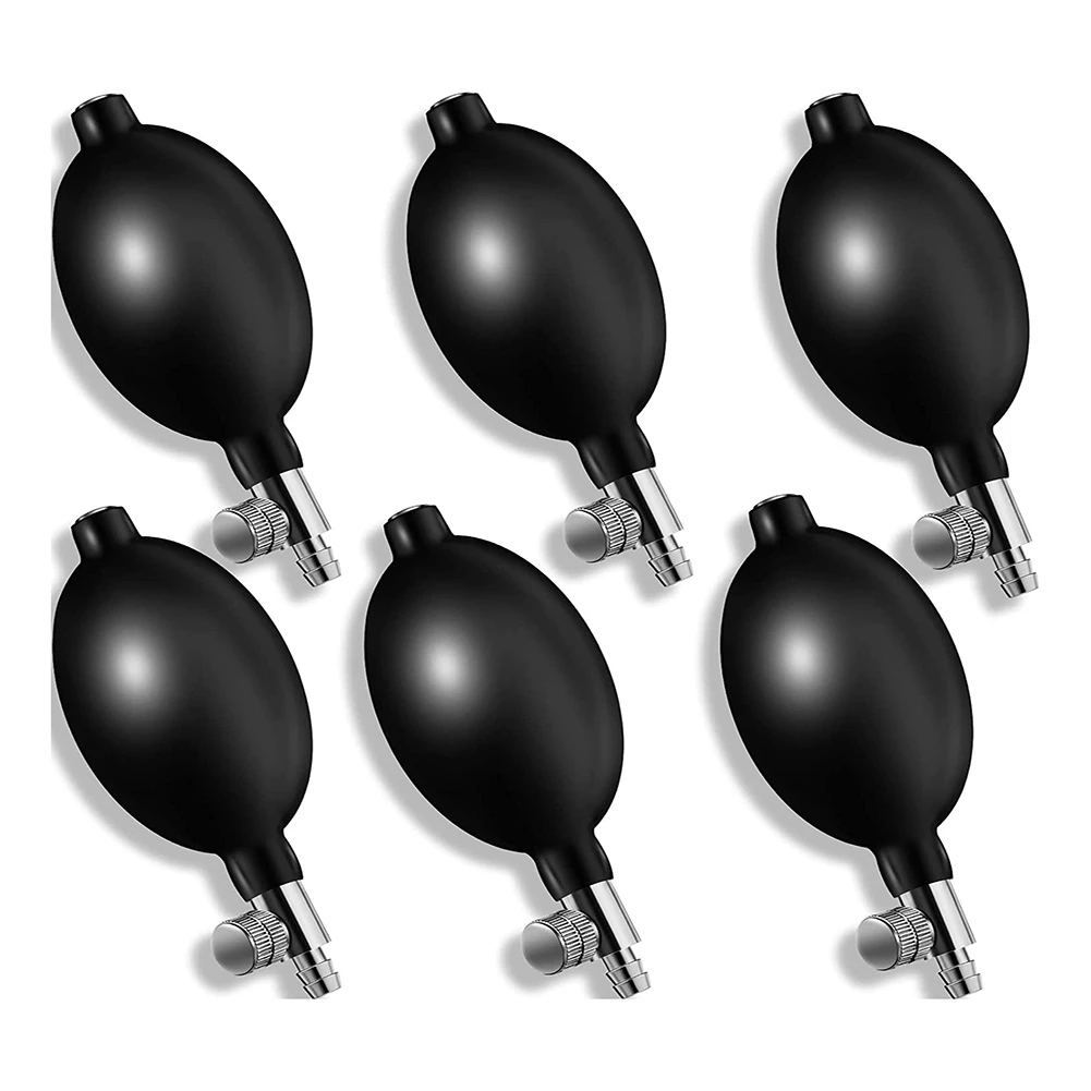 6 Pieces Blood Pressure Bulb Replacement Inflation Bulb Pump Adjustable Hand Squeeze Pump Manual Sphygmomanometer Bulb
6 Pieces Blood Pressure Bulb Replacement Inflation Bulb Pump Adjustable Hand Squeeze Pump Manual Sphygmomanometer Bulb