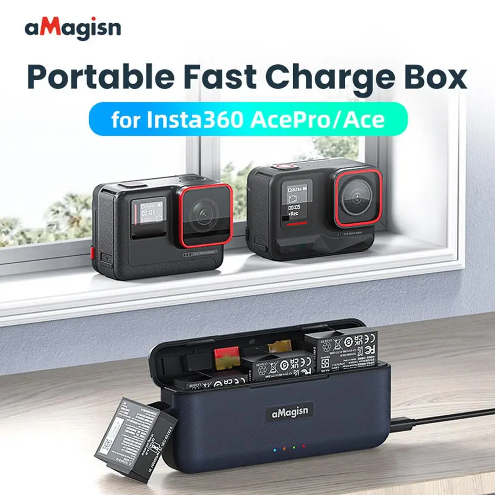 Быстрое зарядное устройство для Insta360 Ace Pro, зарядное устройство для аккумуляторов, быстрое зарядное устройство (без аккумулятора) для Insta360 Ace Power Accessor M5g7
Быстрое зарядное устройство для Insta360 Ace Pro, зарядное устройство для аккумуляторов, быстрое зарядное устройство (без аккумулятора) для Insta360 Ace Power Accessor M5g7