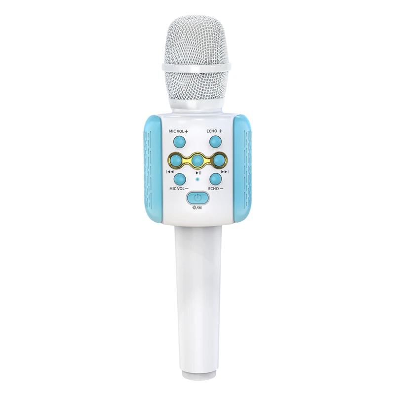 Best Selling Upgraded 858 Wireless Microphone LED Light Rechargeable Karaoke Machine For Kids Gifts Singing Condenser Microphone
Best Selling Upgraded 858 Wireless Microphone LED Light Rechargeable Karaoke Machine For Kids Gifts Singing Condenser Microphone