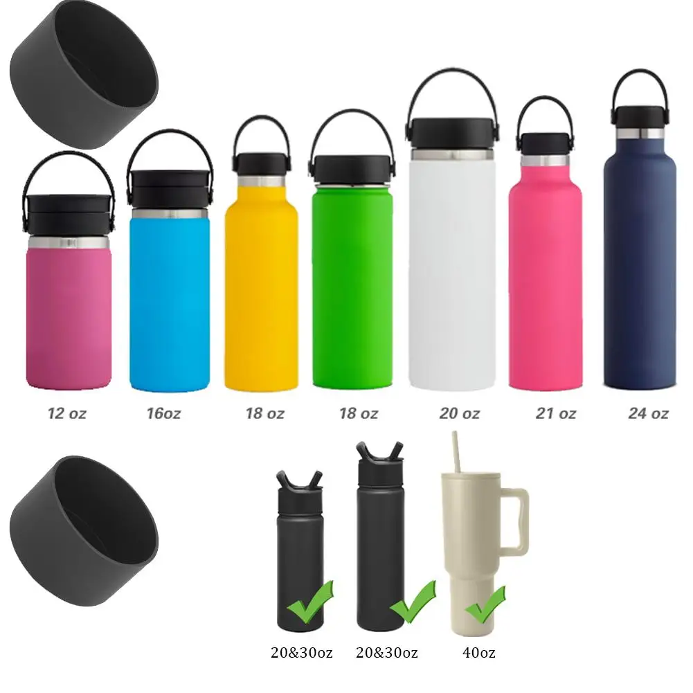Protective Silicone Boot Sleeve Anti-Slip Anti-Scratch Anti-Collision Flex Bottle Bottom Cover For 12-24oz Sport Water Bottle
Protective Silicone Boot Sleeve Anti-Slip Anti-Scratch Anti-Collision Flex Bottle Bottom Cover For 12-24oz Sport Water Bottle